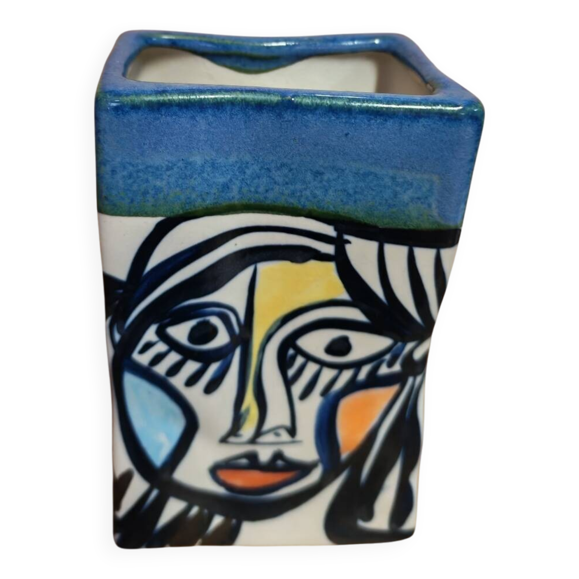 Cubist vase Alfonso Otero Regal