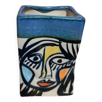 Cubist vase Alfonso Otero Regal