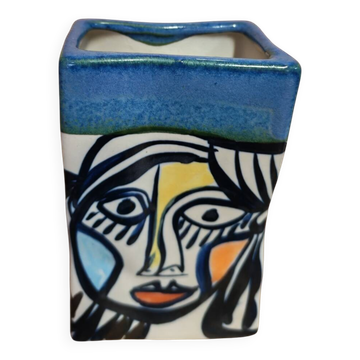 Cubist vase Alfonso Otero Regal