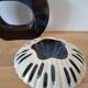 Vintage ceramic openwork vase
