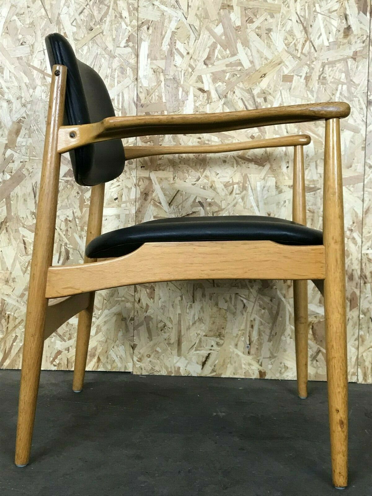 Danish armchair oak Eiche Denmark 60s