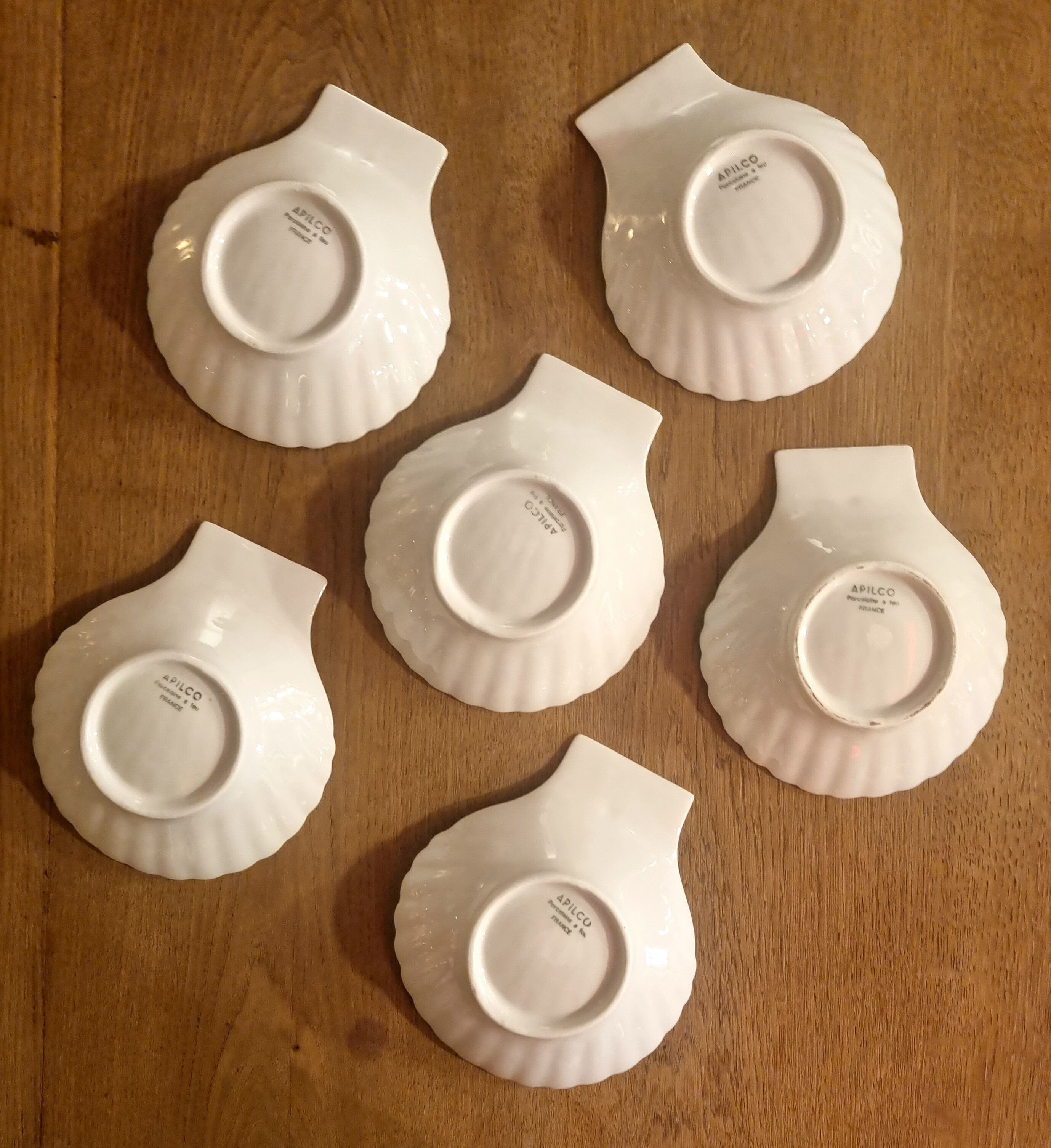 Set of Apilco cups