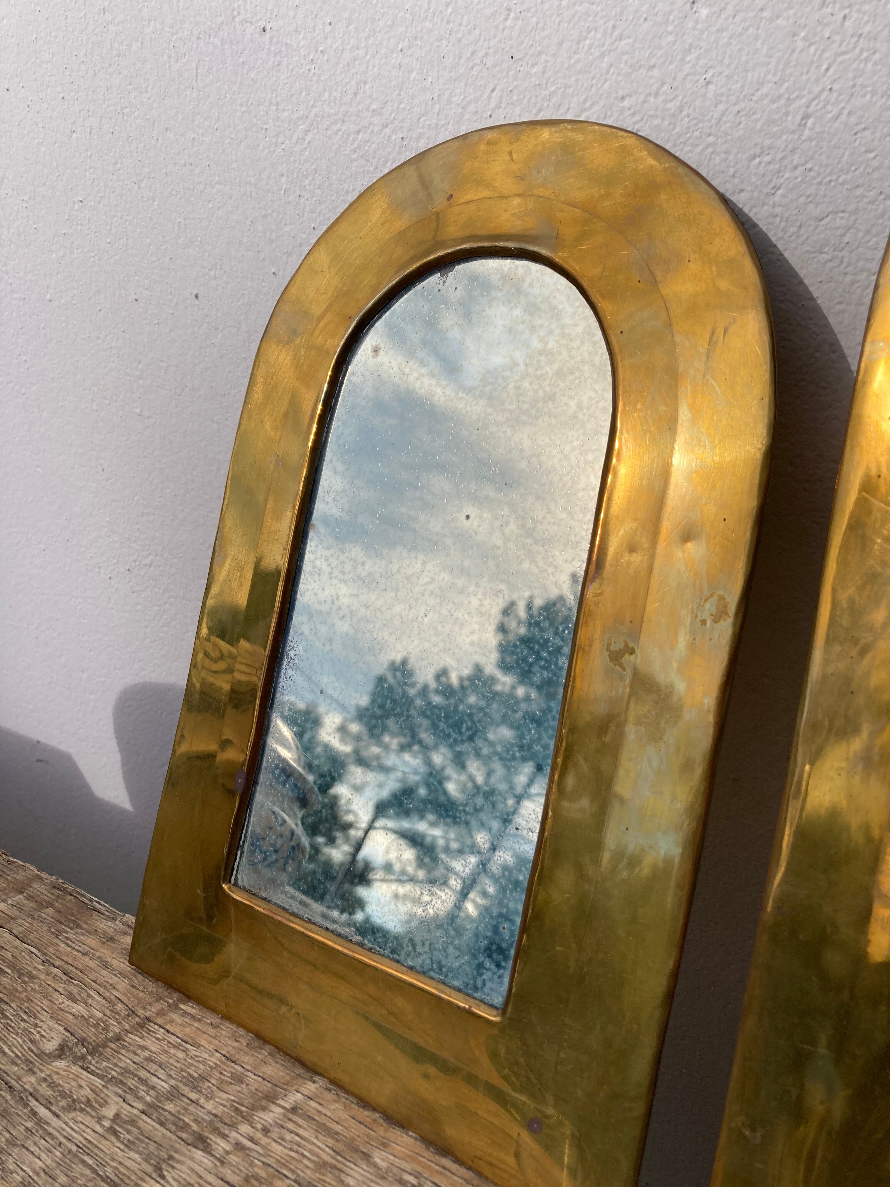 Ethnic Mirror Duo Ancient Golden - Middle Eastern Ice