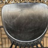 Chaise scandinave Sven Erik Fryklund pour HagaFors bois noirci 1950