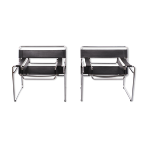 Paire de fauteuils wassily