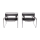 Pair of Wassily armchairs by Marcel Breuer 1970