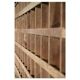 Workshop furniture with 132 wooden lockers