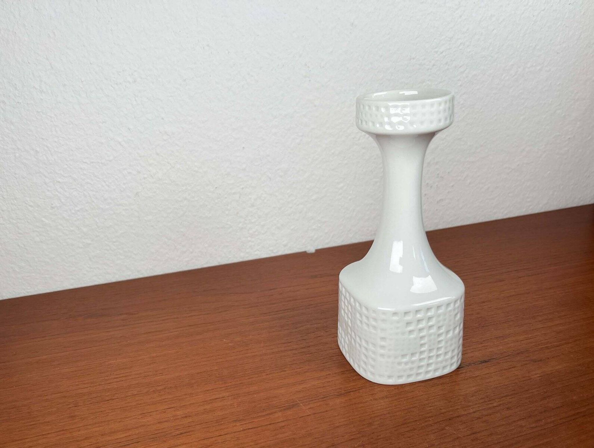 Vintage porcelain vase by Hans Achtziger for Hutschenreuther, 1970s.