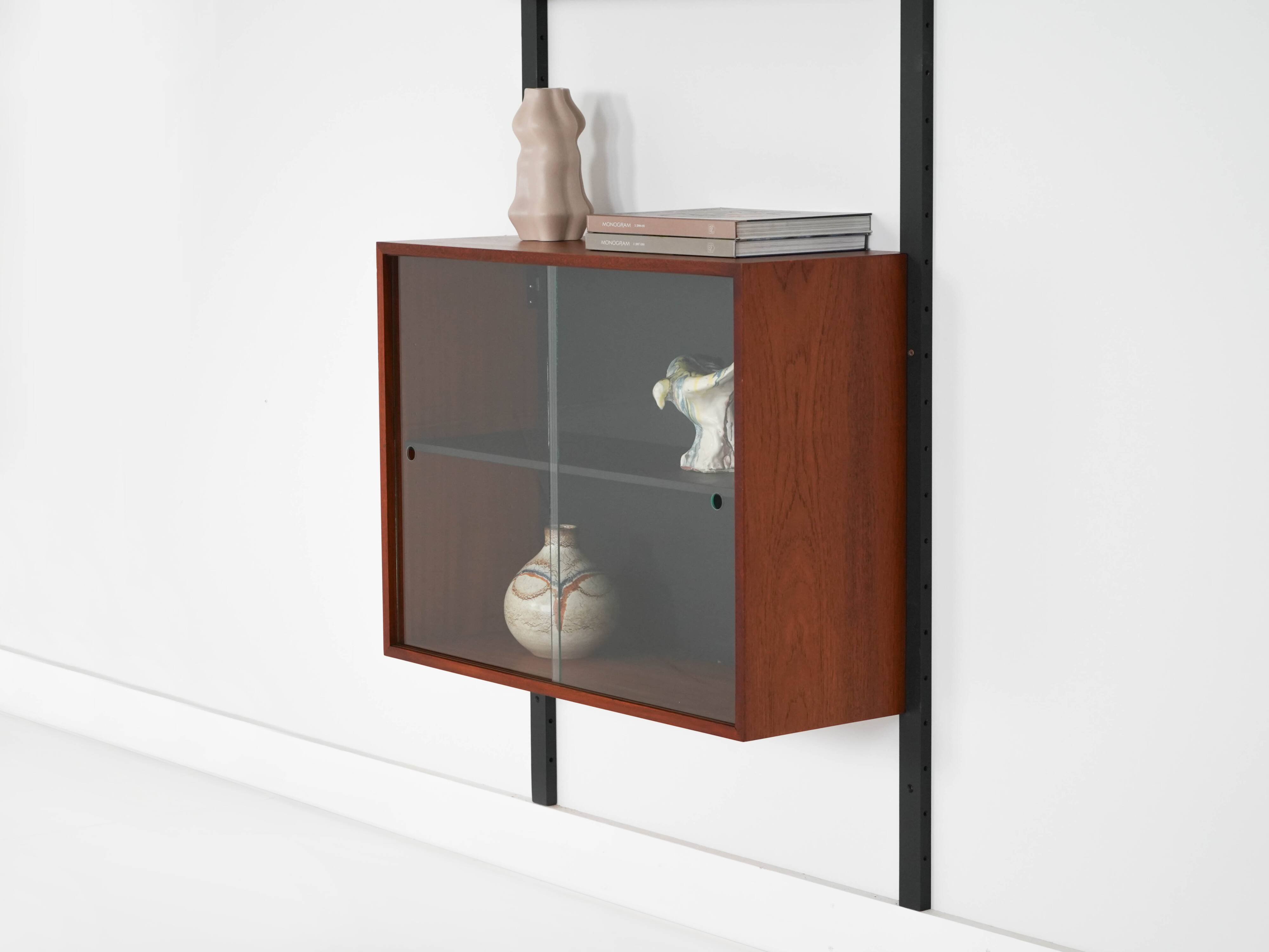 Teak shelving unit, Danish design, 1960s, made in Denmark