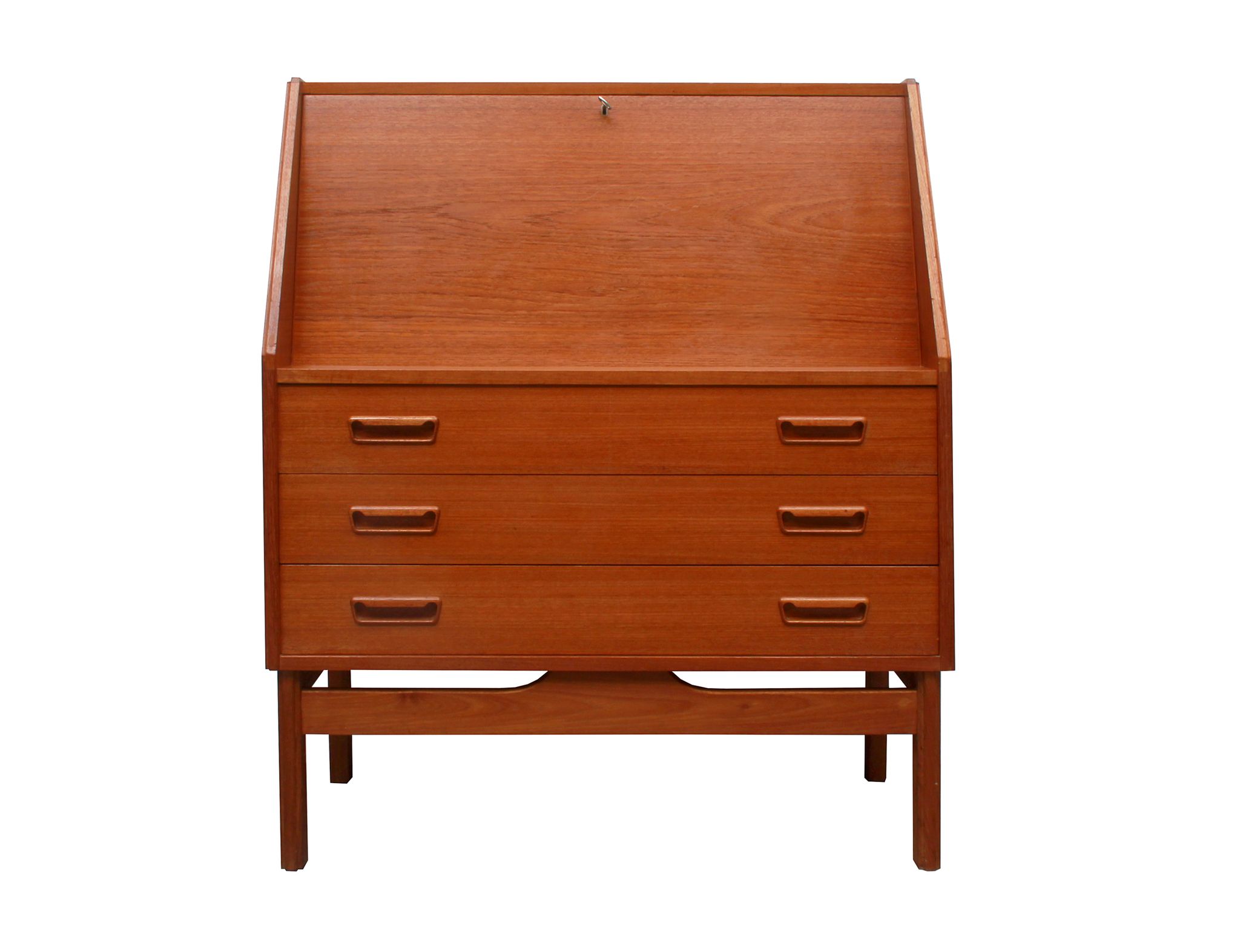 1960s secretary in teak, Dyrlund Denmark