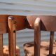 Lot of 6 vintage bistro chairs
