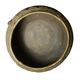Ancient bronze ethnic pot, handcrafted in India.