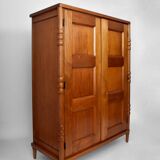 Oak wardrobe, 1950s.