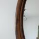 Vintage rattan mirror