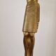Jean Lambert-Rucki (1888-1967) - Importante sculpture en bronze doré - Christ en croix - Signée
