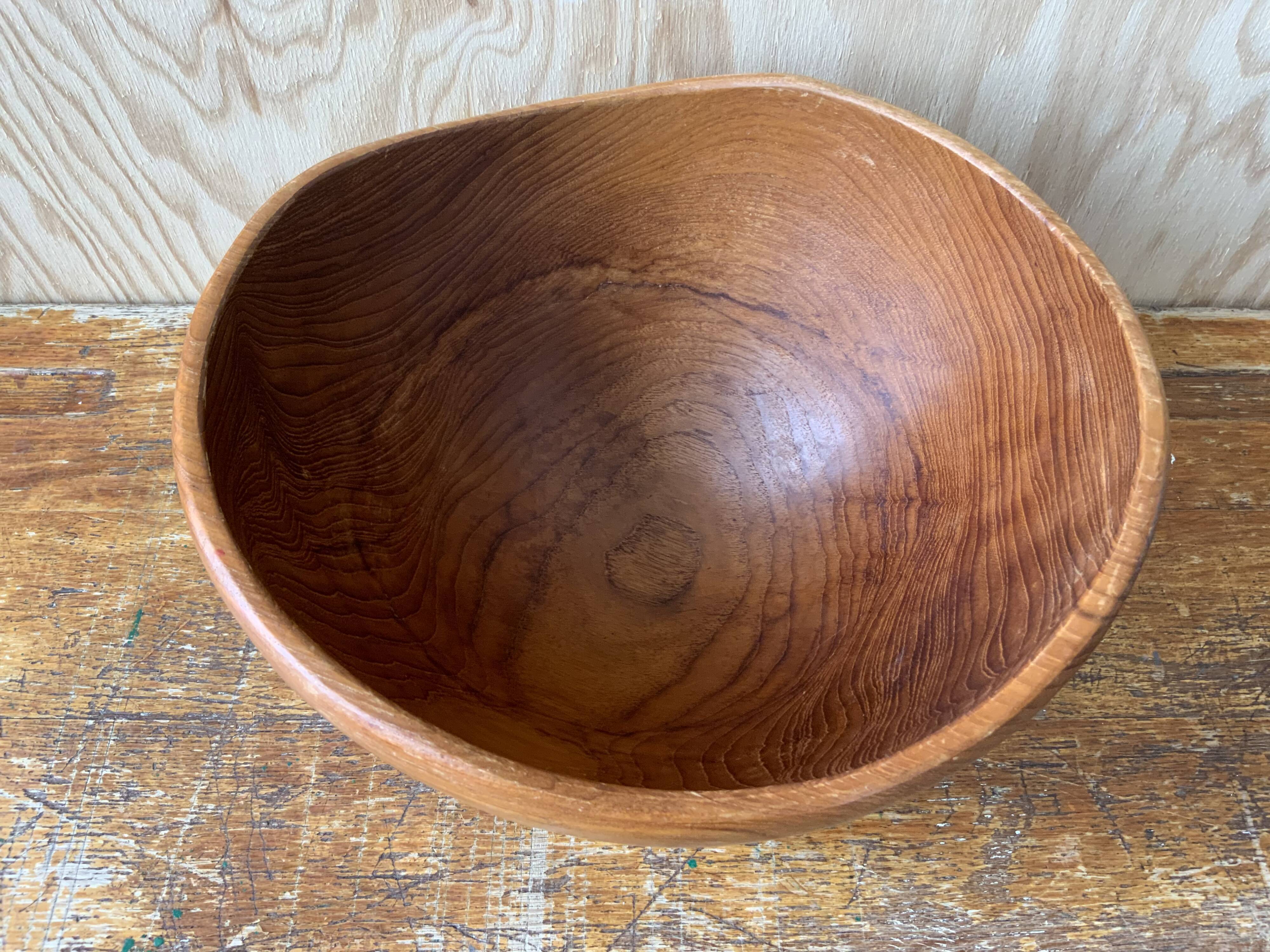 Scandinavian teak salad