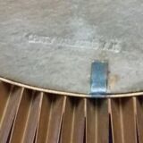 Mirror sun gold metal Chaty Vallauris 85x24cm