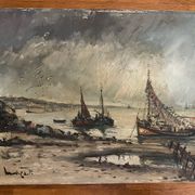 Painting: Oil on canvas - Seascape