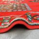 Tapis Marocain Boujad rouge - 443 x 203 cm