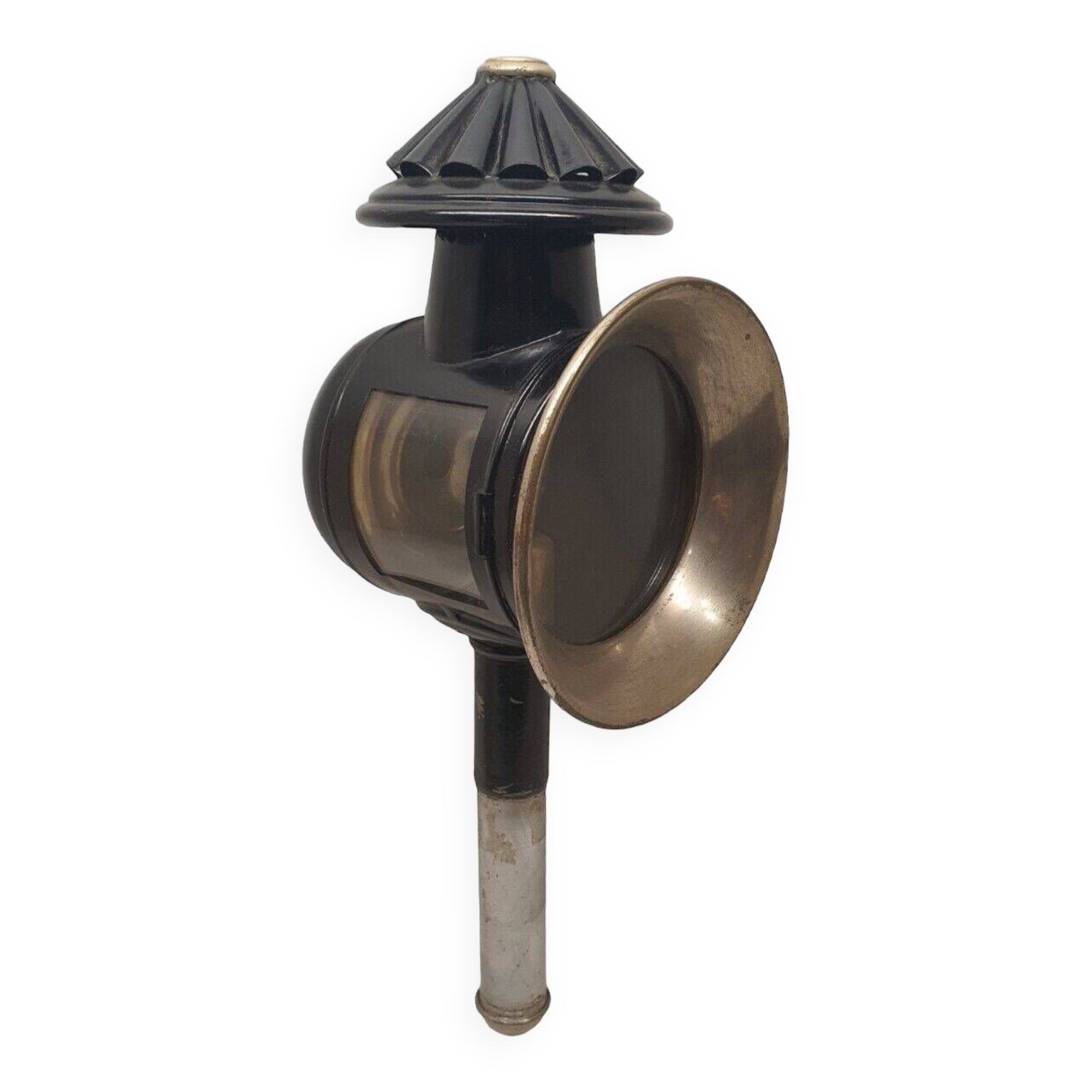 Cylindrical lantern carriage fiacre vintage cart