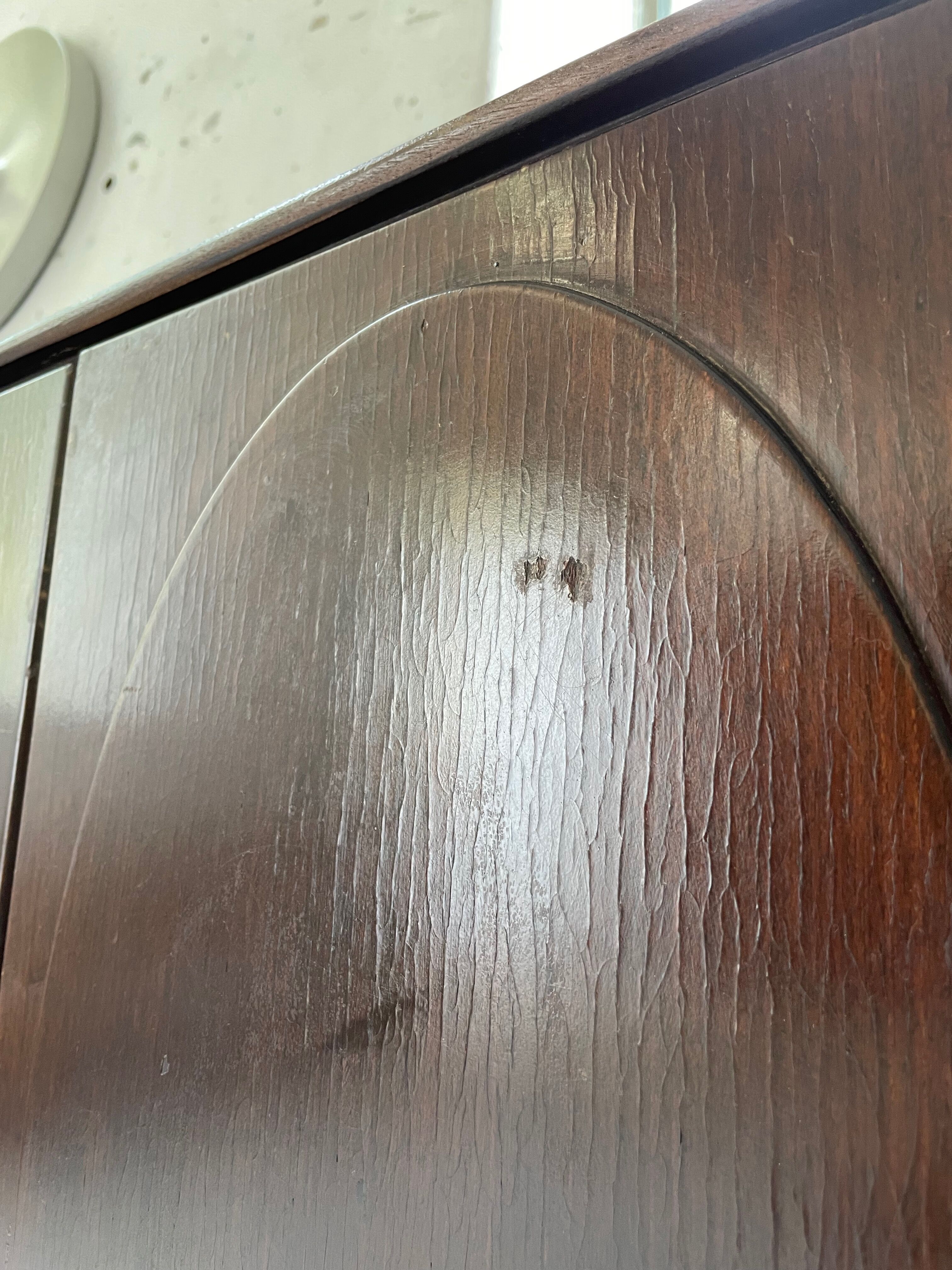 Walnut row Roche Bobois 240 cm