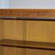 Paire de bibliothèques de bureau en chêne avec portes vitrées