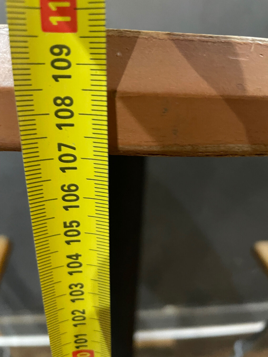 Set of high Ikea bistro table and its 2 stools