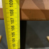 Set of high Ikea bistro table and its 2 stools