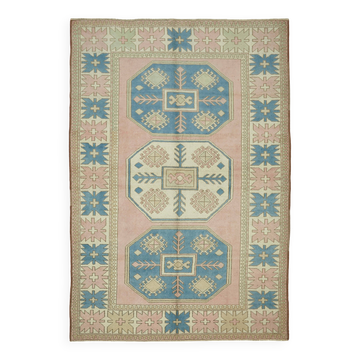 Turkish Vintage Anatolian Rug 211 cm x 304 cm