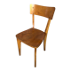 Luterma bistrot chair light wood 70s vintage
