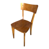 Luterma bistrot chair light wood 70s vintage