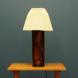Large leather cabinet lamp