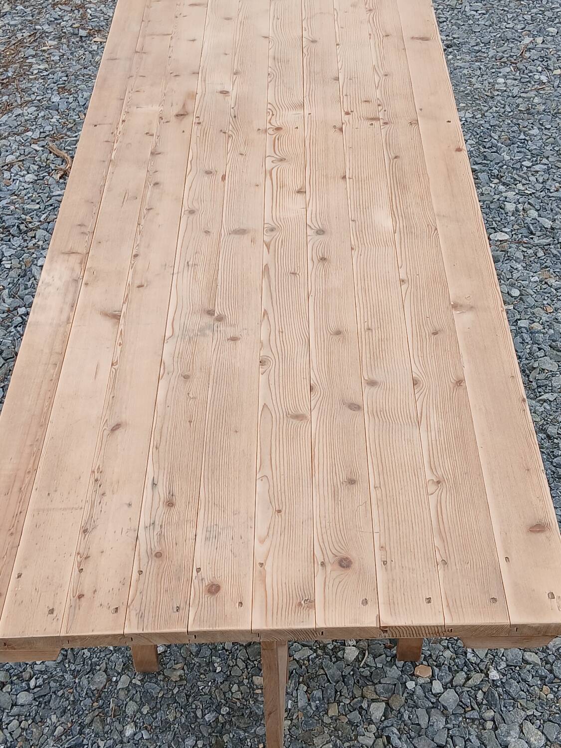 Table de ferme pliante 250 cm, 8/10 personnes