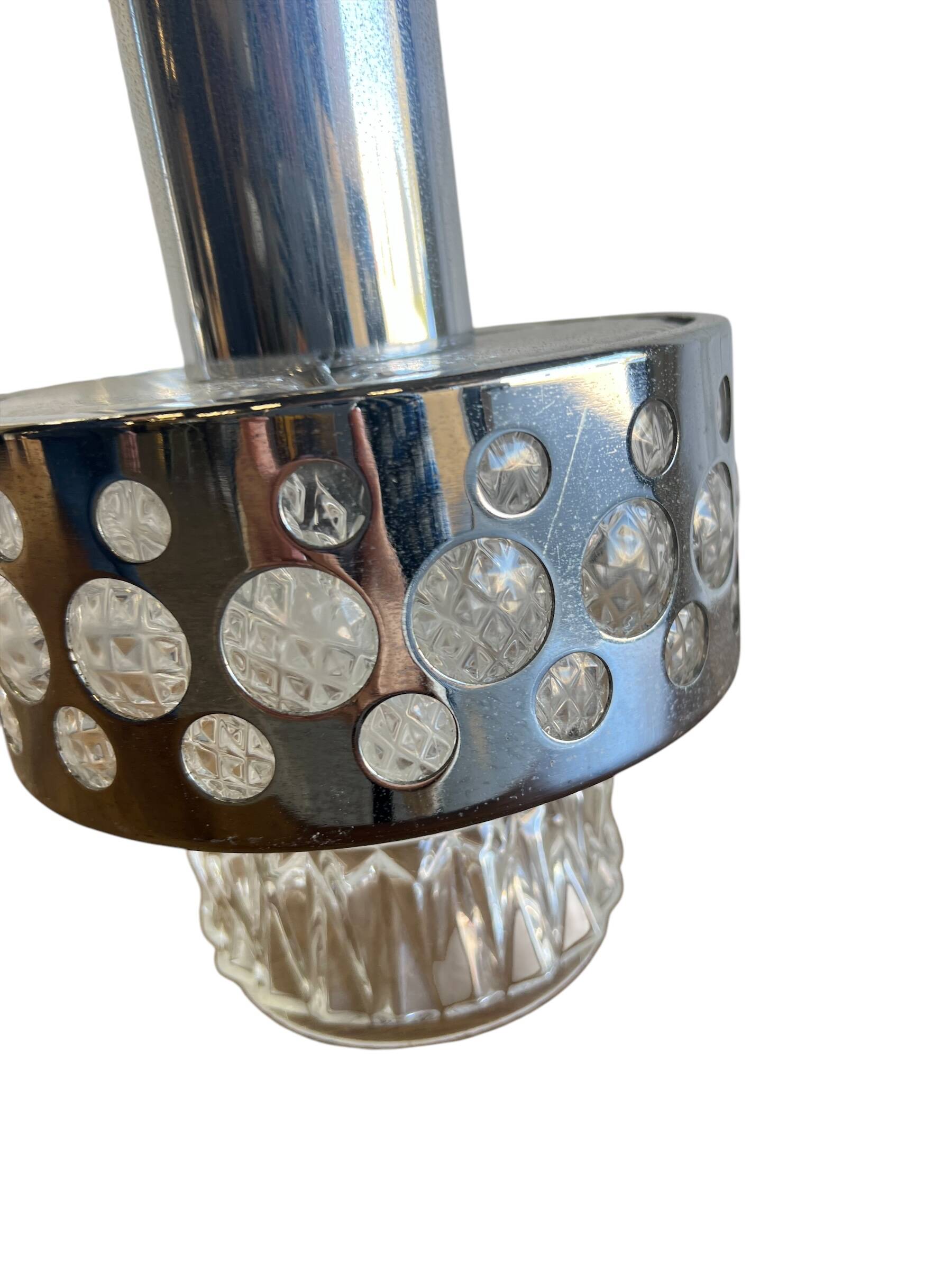 Vintage 70s chandelier / 'Massive' lighting