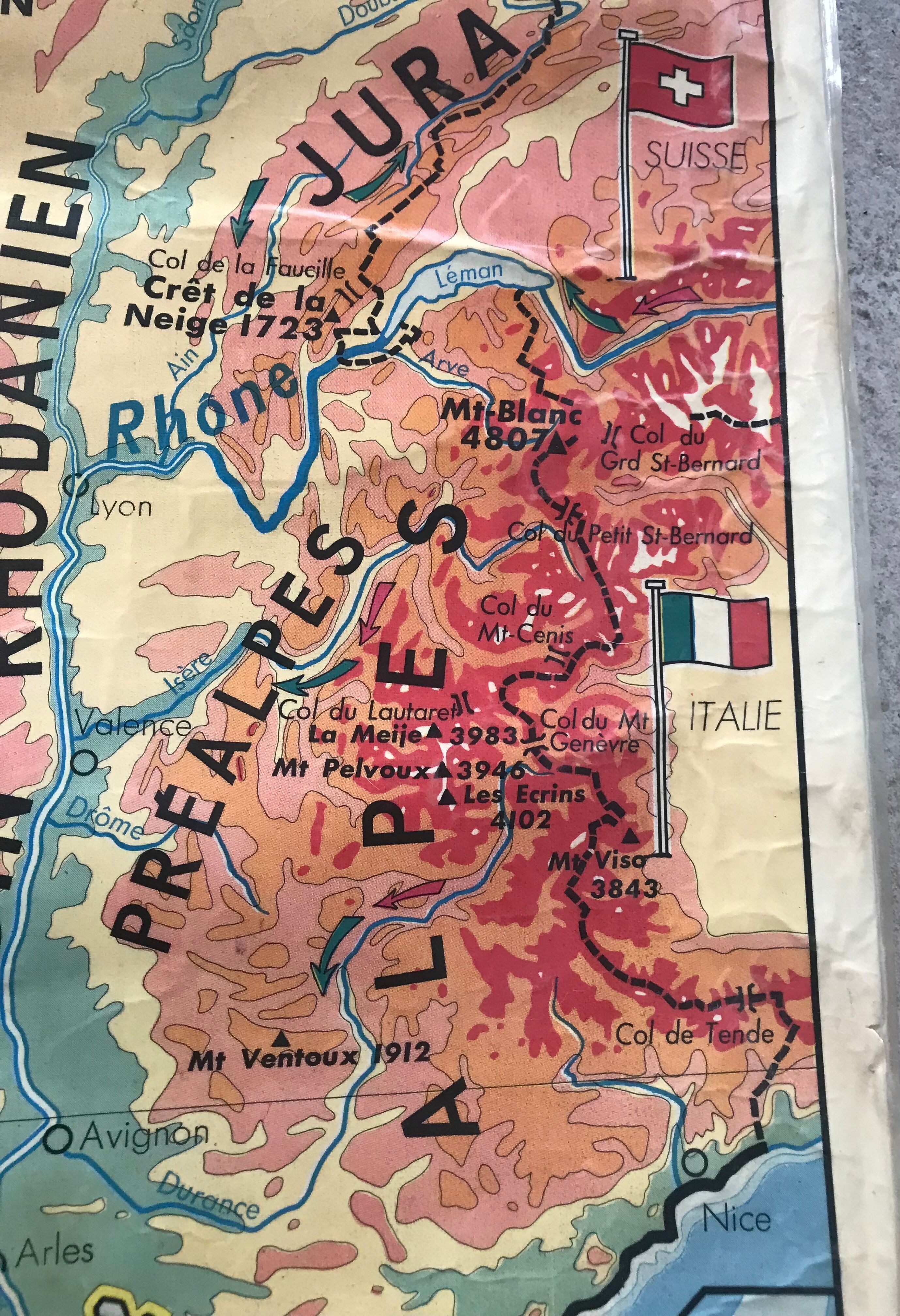 Carte scolaire la France