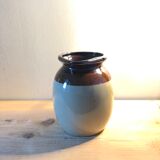 Enamelled sandstone pitcher