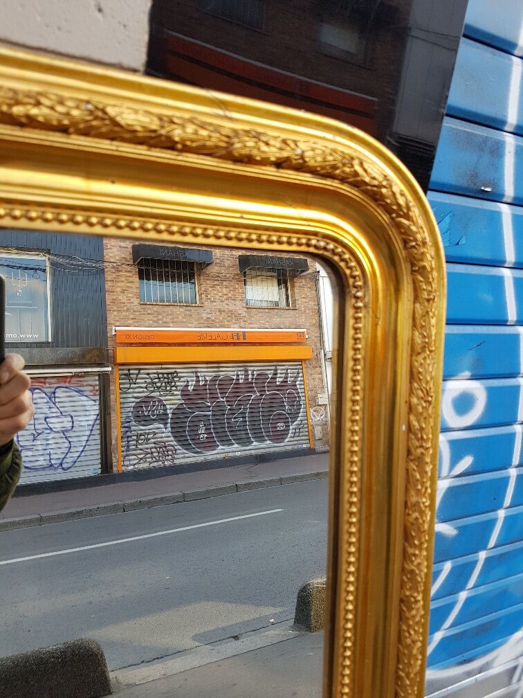 Miroir doré
