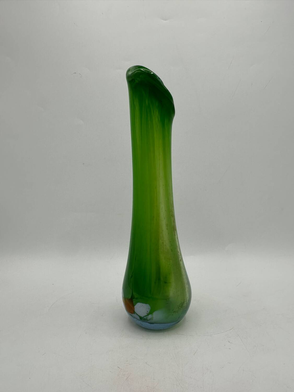 Blown glass vase