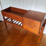 Scandinavian teak planter by Arne Wahl Iversen