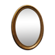 Golden mirror medallion