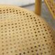 Fauteuil Thonet 210 R cannage couleur miel