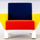 ETTORE SOTTSASS. Armchair from the Westside series for Knoll International.
