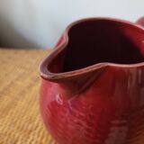 Glazed porcelain pitcher