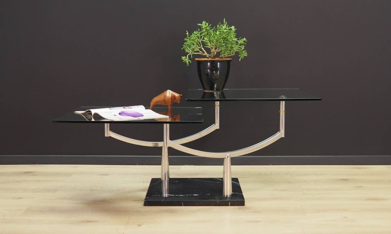 Metal coffee table, Danish design, 1990s, production: Denmark
