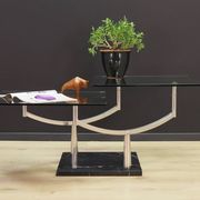 Metal coffee table, Danish design, 1990s, production: Denmark