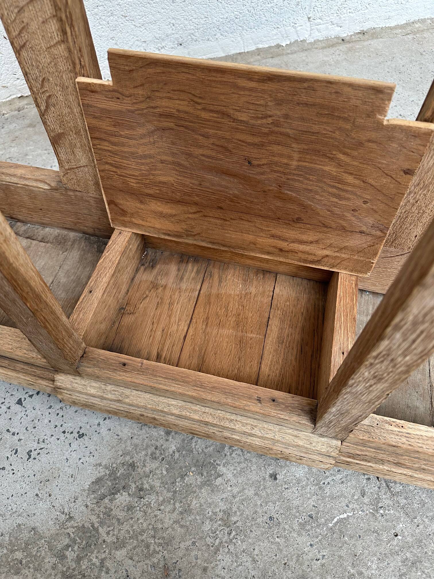 Vestiaire d’entrée en chêne