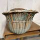 Rattan laundry basket