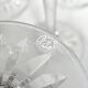 3 Baccarat Crystal Wine Glasses - Juvisy Red Model