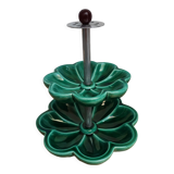 Two-level ceramic aperitif servant