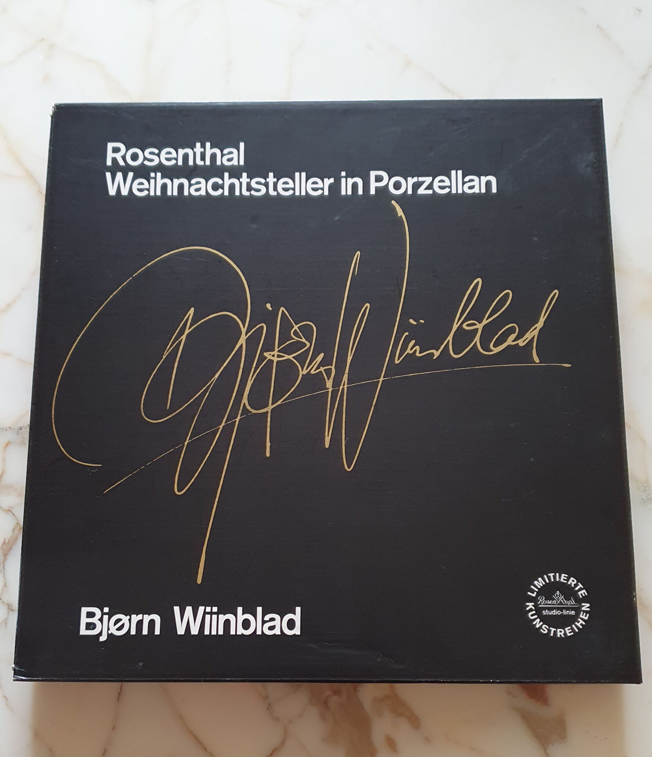 Decorative plate Rosenthal design Bjorn Wiinblad 1978